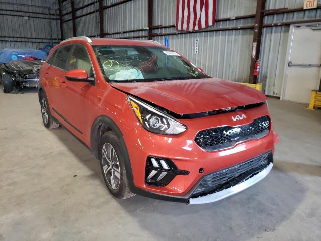 KNDCB3LCXN5537080 - 2022 KIA NIRO LX ORANGE photo 1