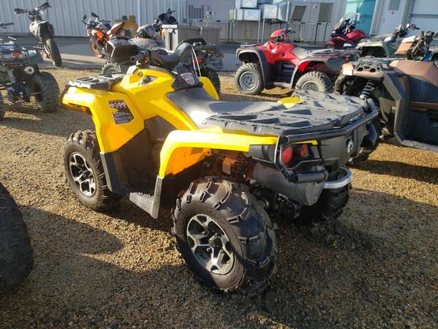 3JBLKAJ25GJ000830 - 2016 CAN-AM OUTLANDER YELLOW photo 3