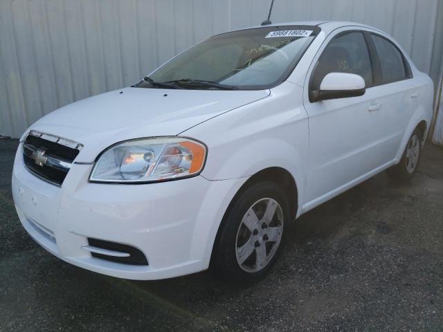 KL1TD5DE0BB135711 - 2011 CHEVROLET AVEO LS 白色 照片 2