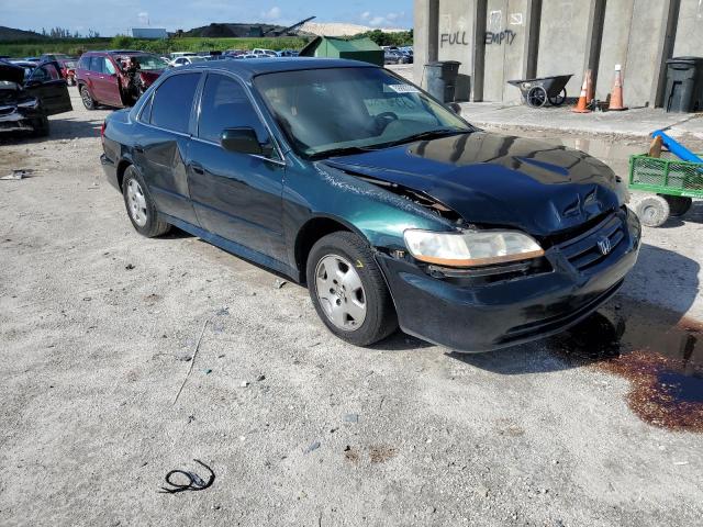 1HGCG16591A016194 - 2001 HONDA ACCORD GREEN photo 1