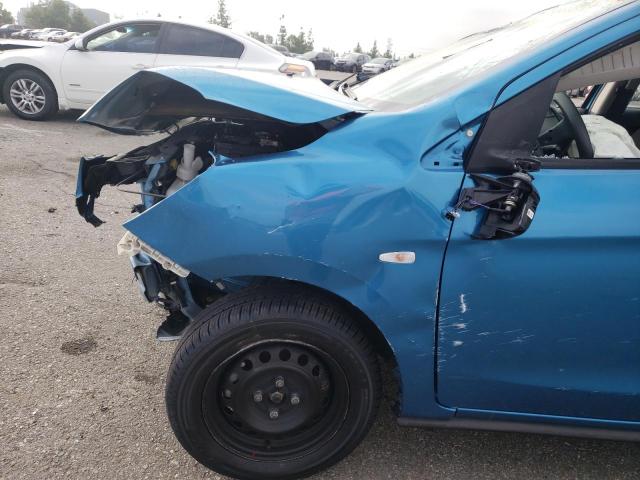 ML32F3FJ6KHF01316 - 2019 MITSUBISHI MIRAGE G4 BLUE photo 9