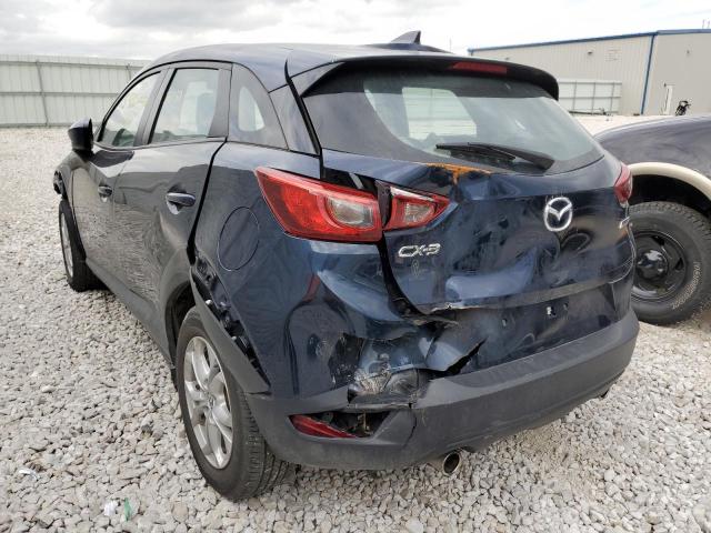 JM1DKDB70J0313595 - 2018 MAZDA CX-3 SPORT BLUE photo 3