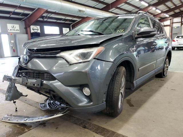 JTMRJREV5GD018980 - 2016 TOYOTA RAV4 HV XL GRAY photo 2