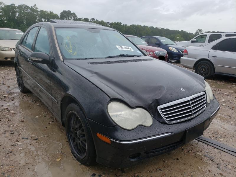 WDBRF40JX3F405434 - 2003 MERCEDES-BENZ C BLACK photo 1