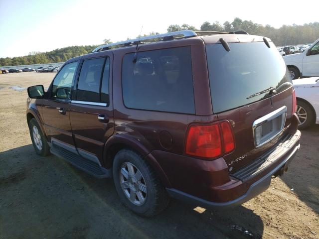5LMFU27R83LJ17738 - 2003 LINCOLN NAVIGATOR ბურგუნდია ფოტო 3