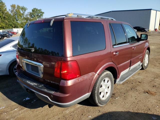 5LMFU27R83LJ17738 - 2003 LINCOLN NAVIGATOR ბურგუნდია ფოტო 4