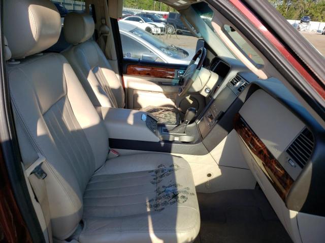 5LMFU27R83LJ17738 - 2003 LINCOLN NAVIGATOR ბურგუნდია ფოტო 5