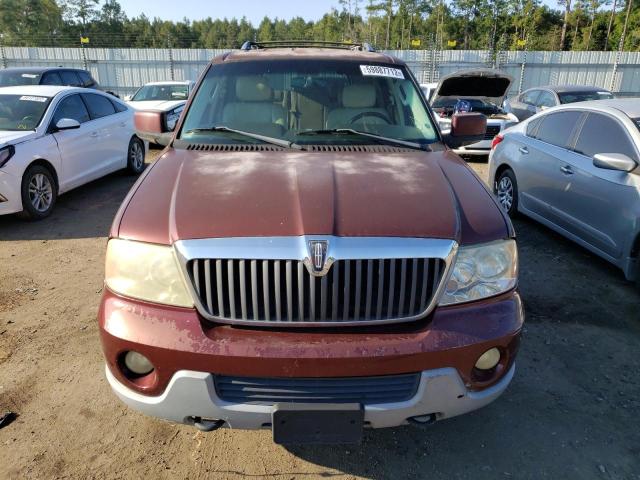5LMFU27R83LJ17738 - 2003 LINCOLN NAVIGATOR ბურგუნდია ფოტო 9