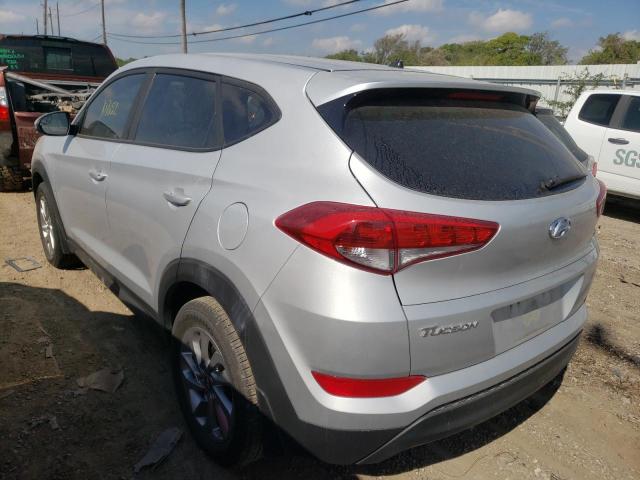 KM8J23A42JU703252 - 2018 HYUNDAI TUCSON SE SILVER photo 3