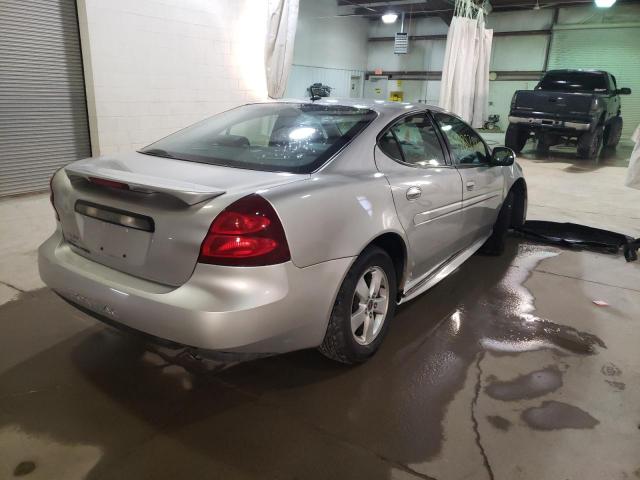 2G2WP552081111195 - 2008 PONTIAC GRAND PRIX SILVER photo 4
