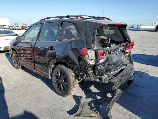 JF2SKALC8LH550617 - 2020 SUBARU FORESTER S BLACK photo 3