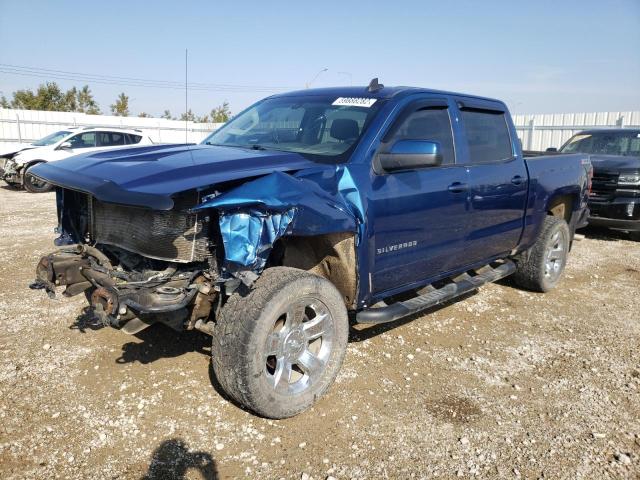 3GCUKREC0HG253314 - 2017 CHEVROLET SILVERADO BLUE photo 2