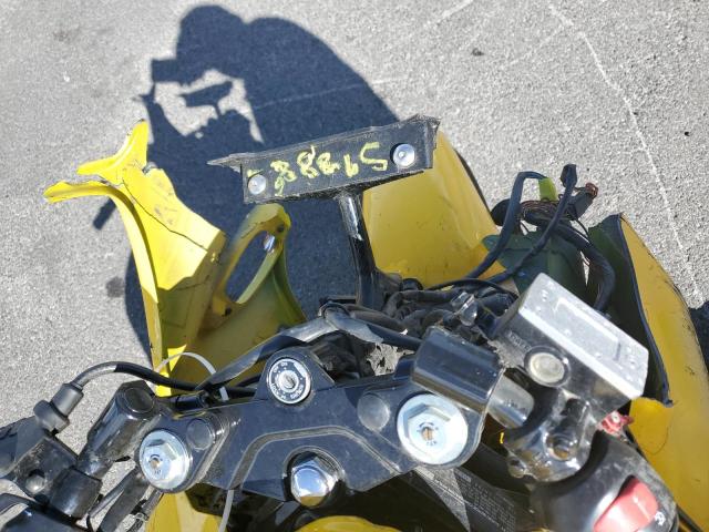 JS1GN79A012100748 - 2001 SUZUKI GSX600 F YELLOW photo 8