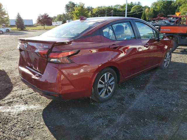 3N1CN8EV1LL835049 - 2020 NISSAN VERSA SV RED photo 4