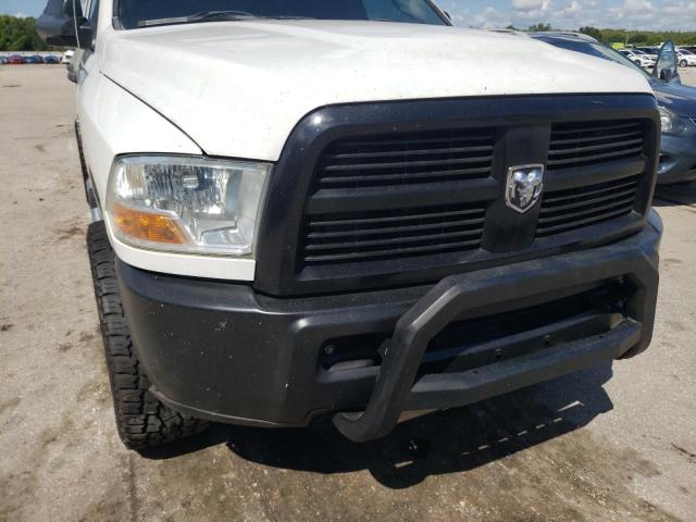 3C6TD5CT3CG180585 - 2012 DODGE RAM 2500 S Սպիտակ լուսանկար 9