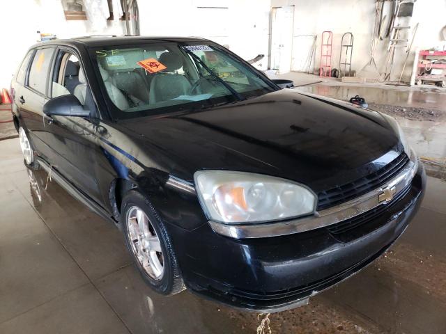 1G1ZT64835F209330 - 2005 CHEVROLET MALIBU MAX BLACK photo 1