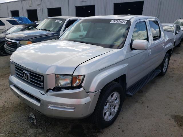 2HJYK16577H534278 - 2007 HONDA RIDGELINE SILVER photo 2