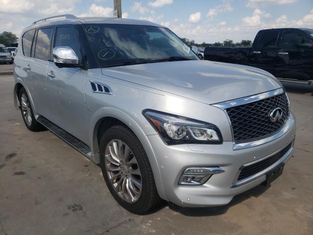 JN8AZ2NFXG9610114 - 2016 INFINITI QX80 SILVER photo 1