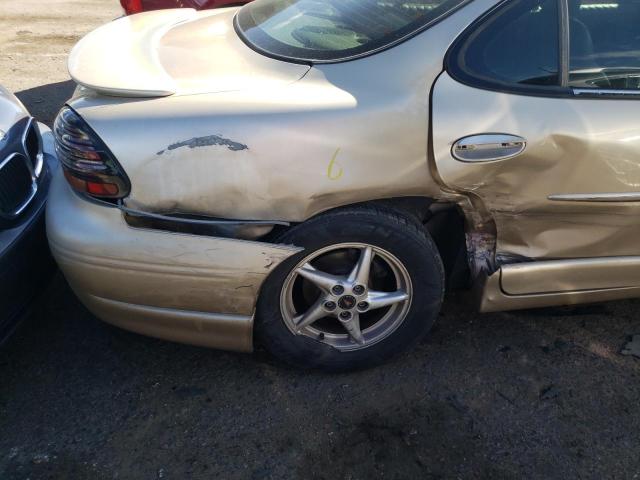 1G2WP52K63F130548 - 2003 PONTIAC GRAND PRIX GOLD photo 9
