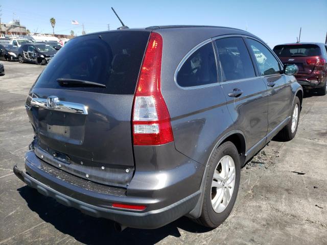 5J6RE3H76BL041952 - 2011 HONDA CRV GRAY photo 4