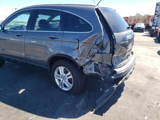 5J6RE3H76BL041952 - 2011 HONDA CRV GRAY photo 9