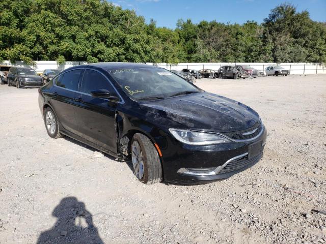 1C3CCCAB9FN558984 - 2015 CHRYSLER 200 LIMITE BLACK photo 1