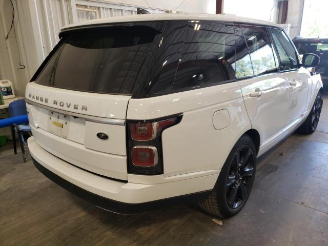 SALGS2RE6JA382512 - 2018 LAND ROVER RANGE ROVE WHITE photo 4