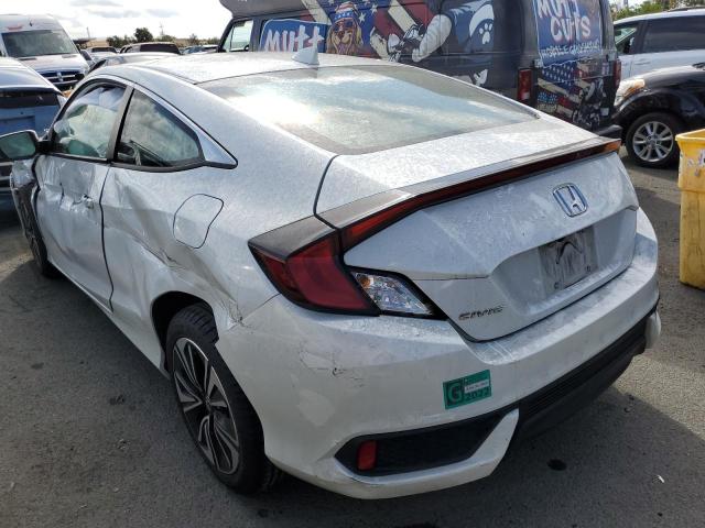 2HGFC3A37HH362203 - 2017 HONDA CIVIC EX WHITE photo 3