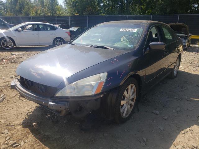 1HGCM66347A022255 - 2007 HONDA ACCORD LX GRAY photo 2