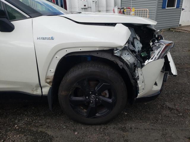 JTMEWRFV1LD542359 - 2020 TOYOTA RAV4 XSE WHITE photo 9