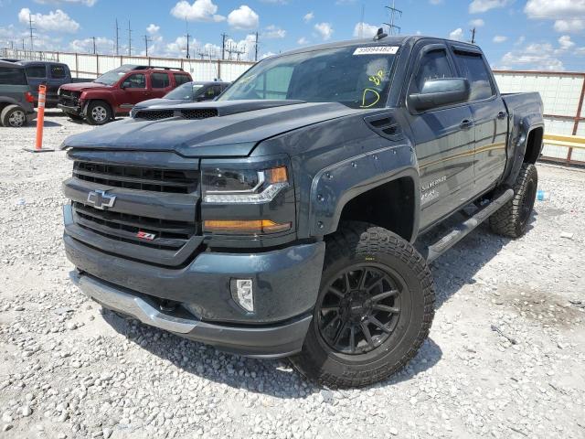 3GCUKREC7JG321856 - 2018 CHEVROLET 1500 CHARCOAL photo 2