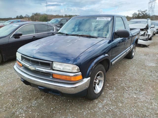 1GCCS195618202288 - 2001 CHEVROLET S TRUCK S1 BLUE photo 2