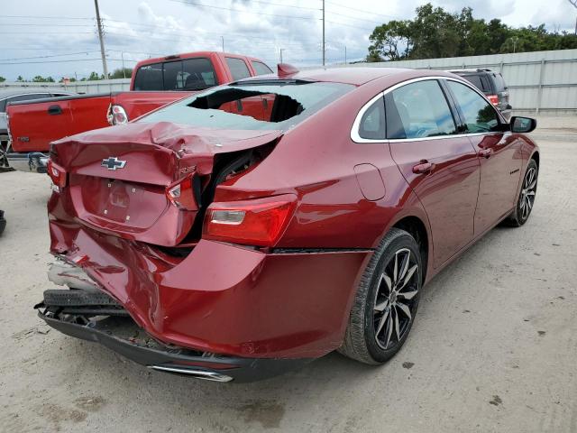 1G1ZG5ST9LF135088 - 2020 CHEVROLET MALIBU RS RED photo 4