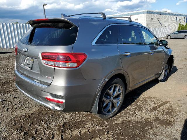 5XYPKDA18GG044145 - 2016 KIA SORENTO SX GRAY photo 4