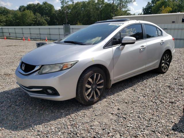19XFB2F97FE090625 - 2015 HONDA CIVIC EXL Gümüş foto 2