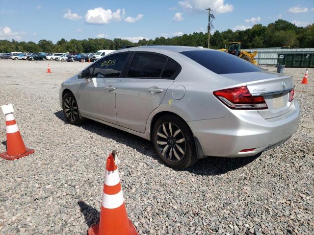 19XFB2F97FE090625 - 2015 HONDA CIVIC EXL Gümüş foto 3