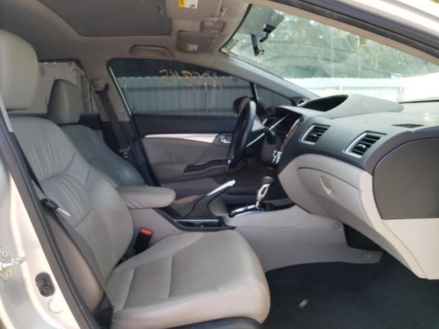 19XFB2F97FE090625 - 2015 HONDA CIVIC EXL Gümüş foto 5