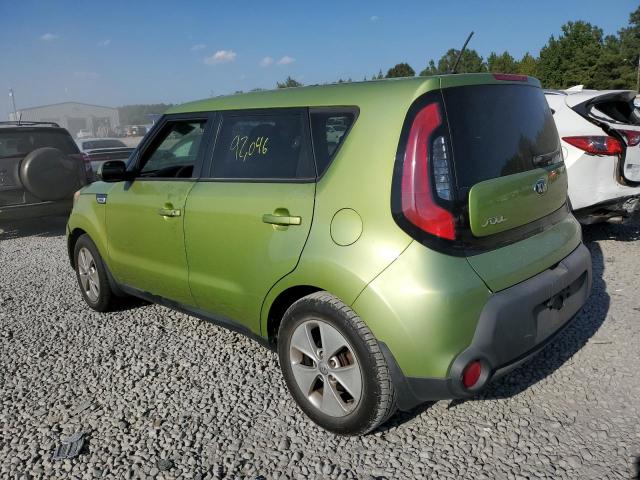 KNDJN2A2XF7773107 - 2015 KIA SOUL GREEN photo 3