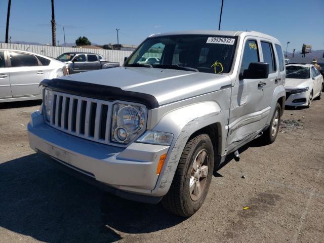 1J4PP2GK9BW594868 - 2011 JEEP LIBERTY SP SILVER photo 2