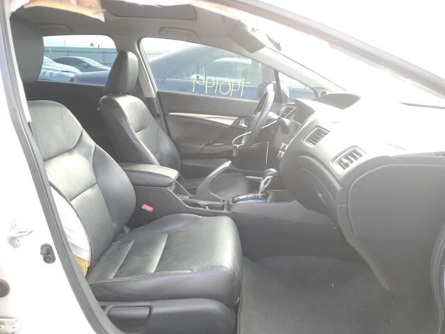 19XFB2F95EE240200 - 2014 HONDA CIVIC EXL 白色 照片 5