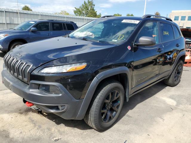 1C4PJMBS6GW277552 - 2016 JEEP CHEROKEE T BLACK photo 2