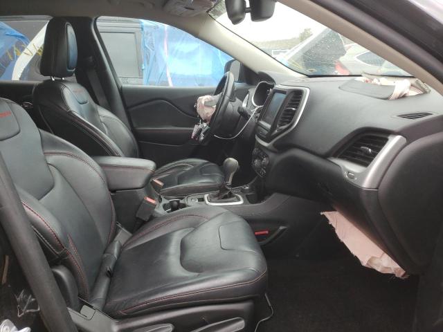 1C4PJMBS6GW277552 - 2016 JEEP CHEROKEE T BLACK photo 5
