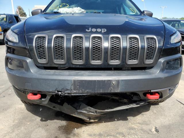 1C4PJMBS6GW277552 - 2016 JEEP CHEROKEE T BLACK photo 9
