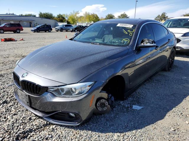 WBA4C9C51GG138407 - 2016 BMW 428 XI GRA GRAY photo 2