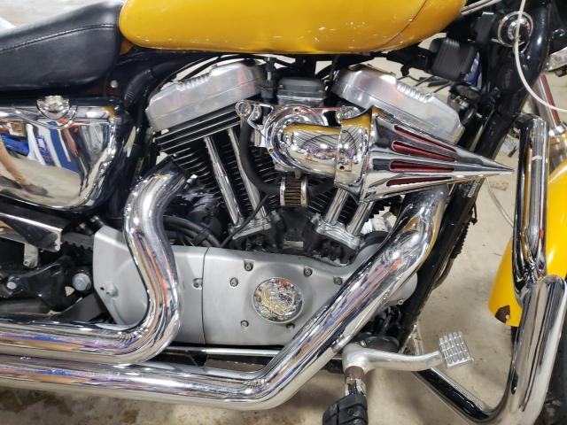 1HD4CJM195K419444 - 2005 HARLEY-DAVIDSON XL883 C YELLOW photo 7