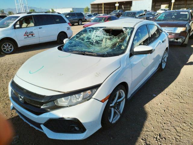 SHHFK7H46HU211817 - 2017 HONDA CIVIC SPOR WHITE photo 2