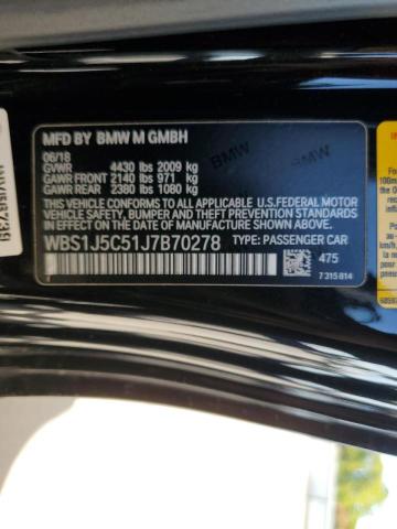 WBS1J5C51J7B70278 - 2018 BMW M2 石墨色 照片 10