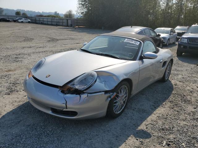 WP0CA2988XU625862 - 1999 PORSCHE BOXSTER SILVER photo 2