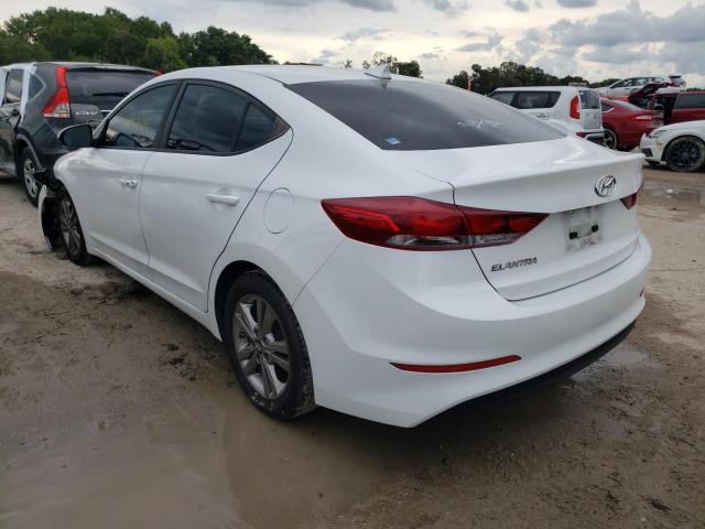 5NPD84LF6HH058582 - 2017 HYUNDAI ELANTRA WHITE photo 3