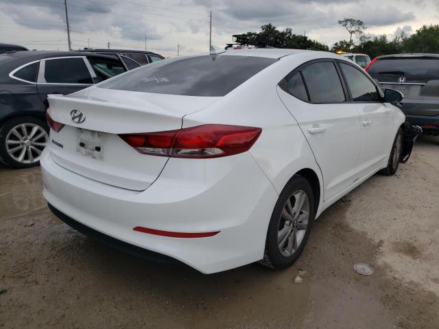 5NPD84LF6HH058582 - 2017 HYUNDAI ELANTRA WHITE photo 4